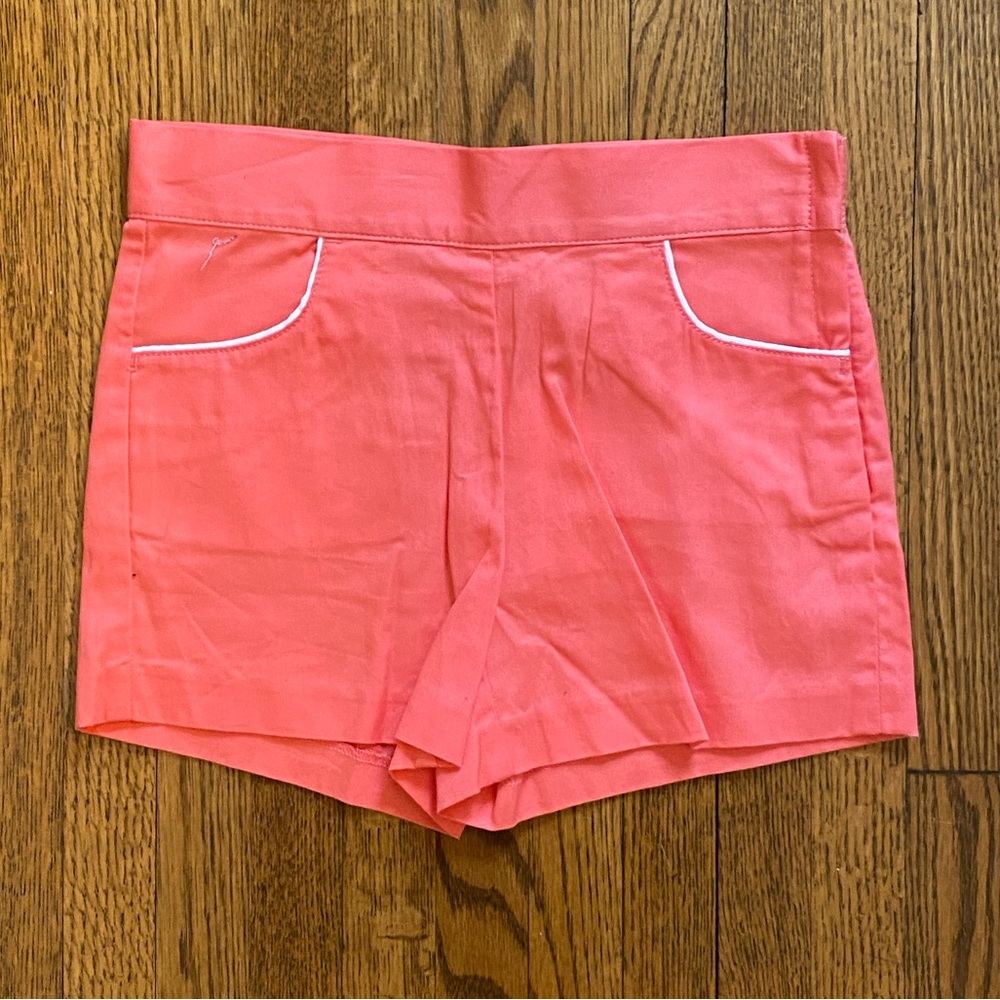 NWT Janie and Jack Toddler Girl Coral Pink Short Size 5